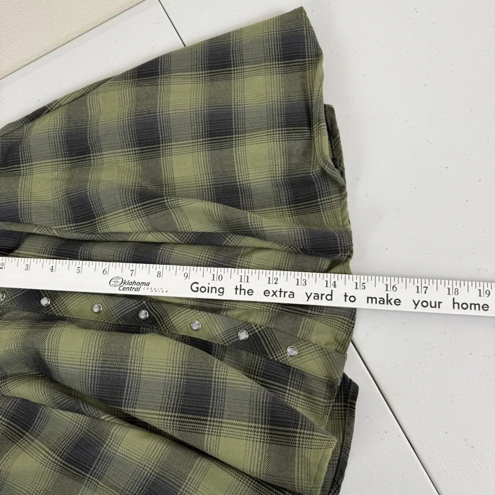 DIXXON Flannel Co Huntress Plaid Flannel Circle Skirt Womens XS Y2K‎ Academia